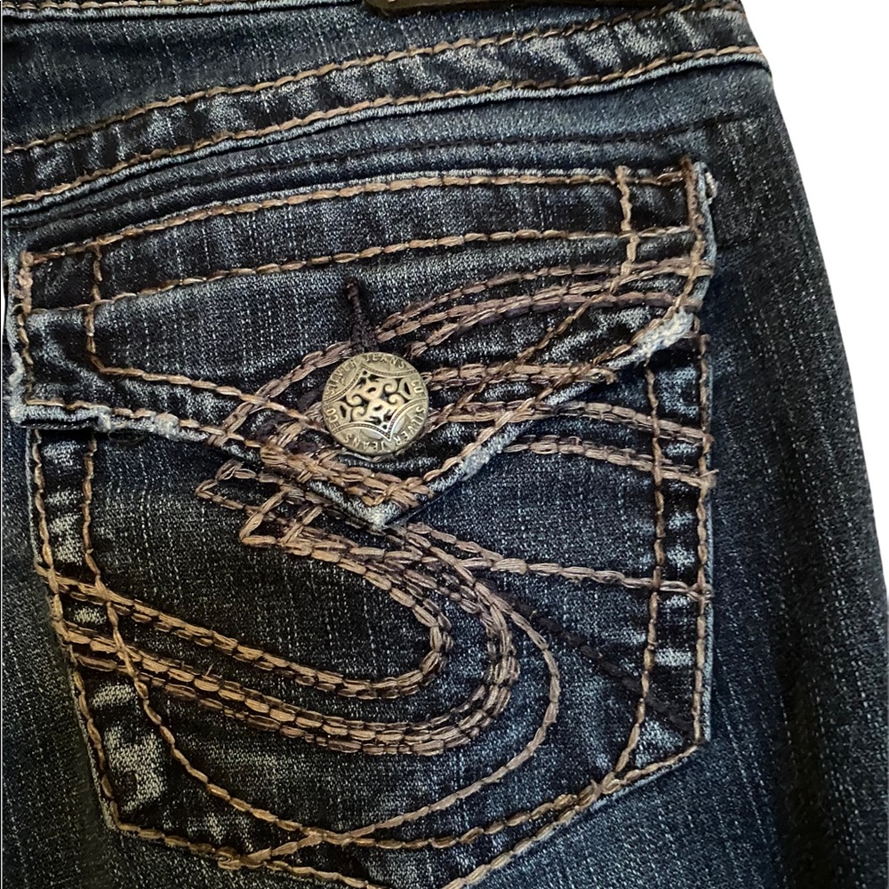 Silver Suki Surplus Bootcut Jeans Size  27 - Picture 6 of 11